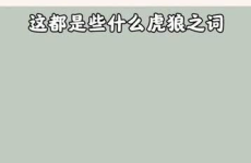 虎狼之词文案越污越好,文案污力全开，笑料横生！