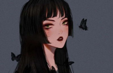 女生头像霸气高冷背影,女生头像背后的故事
