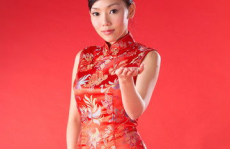 旗袍图片女装图片大全,穿越时空的东方韵味